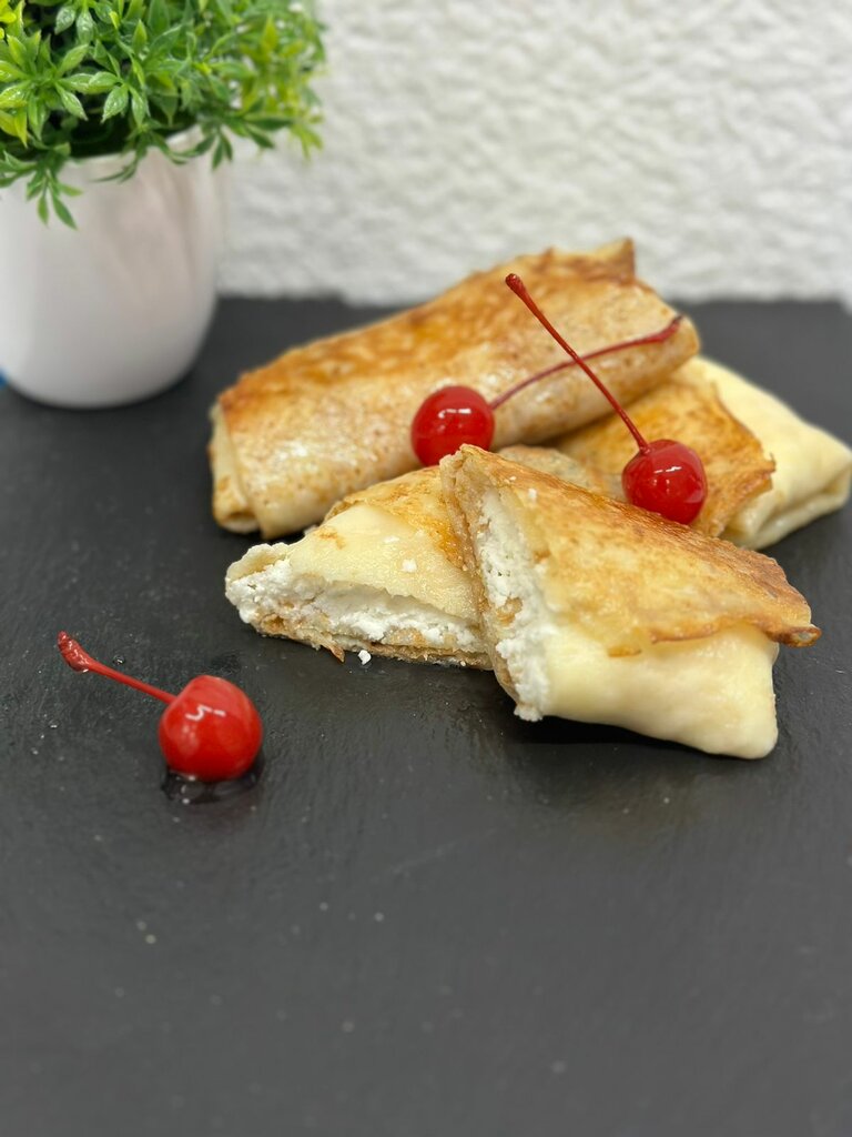 Блинчик с творогом